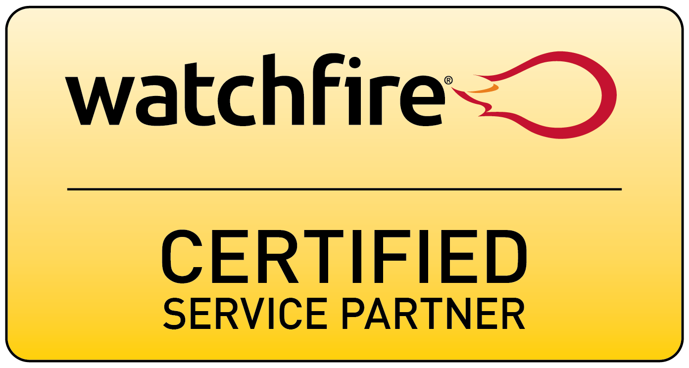 Watchfire Certified Service Partner Yellow