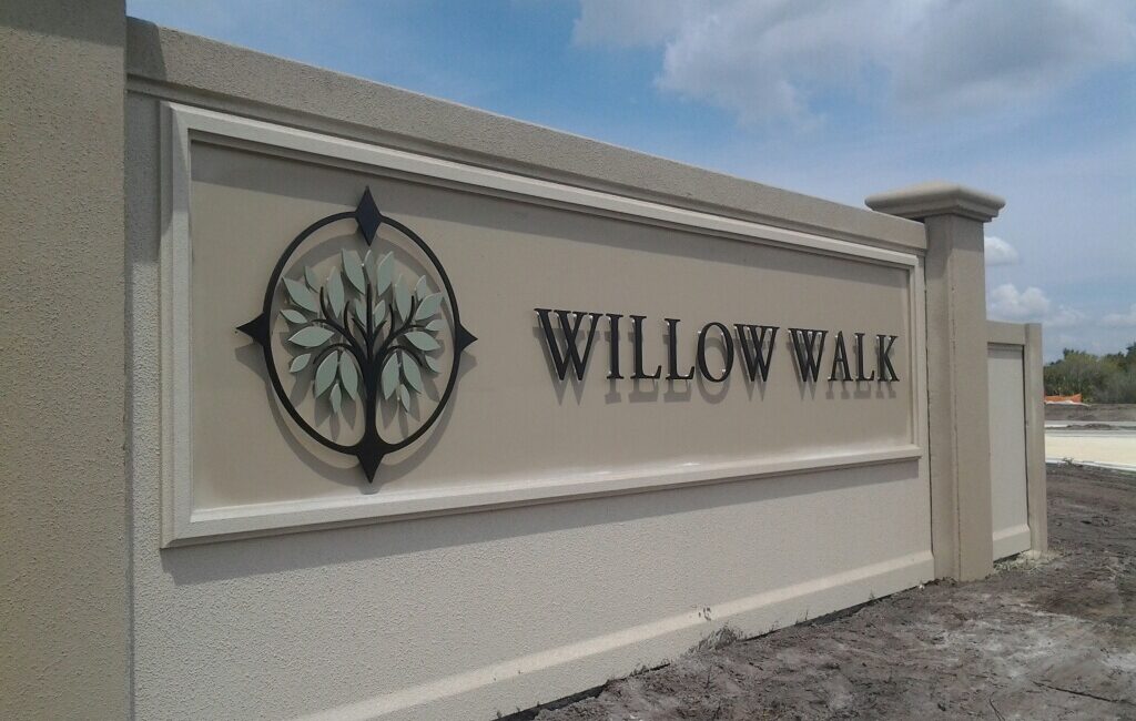 Willow Walk Entry