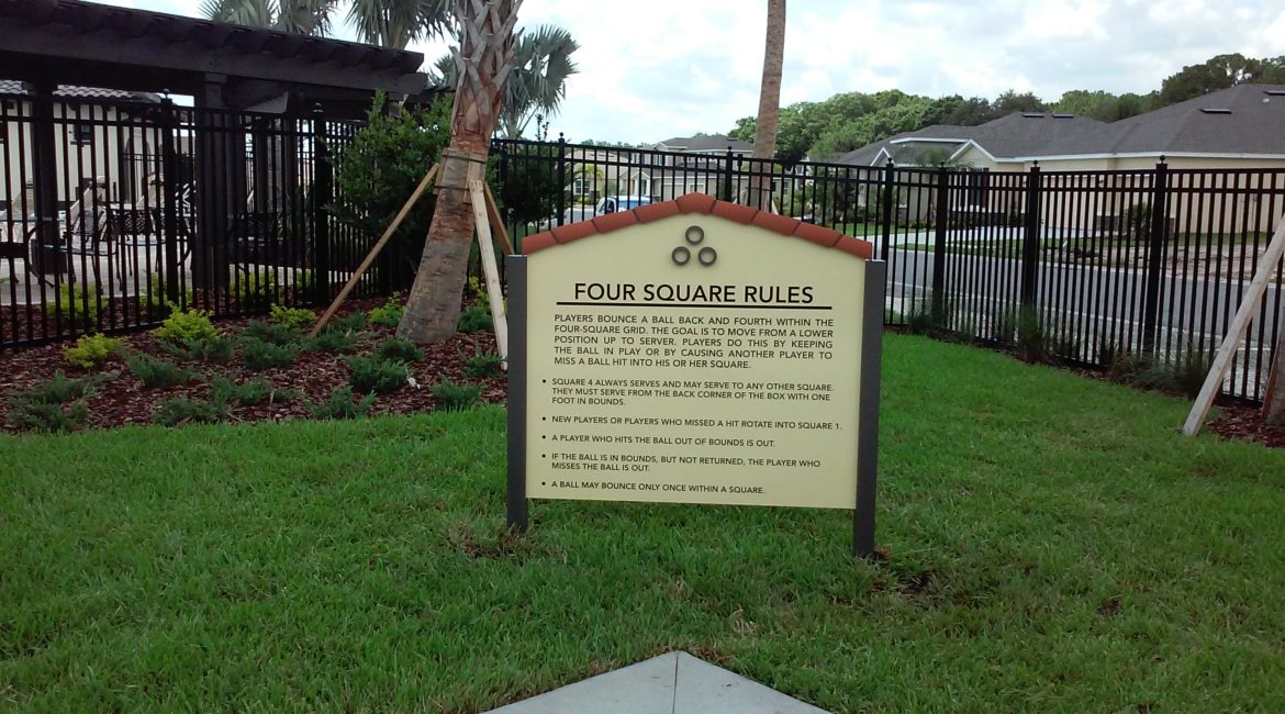 rules sign