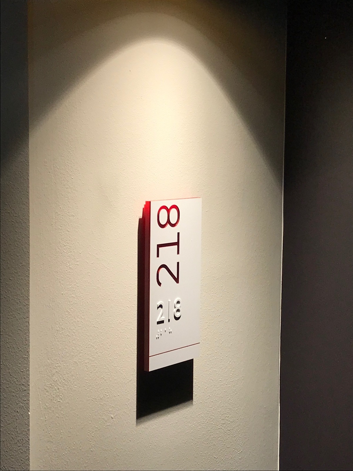 room number sign 2