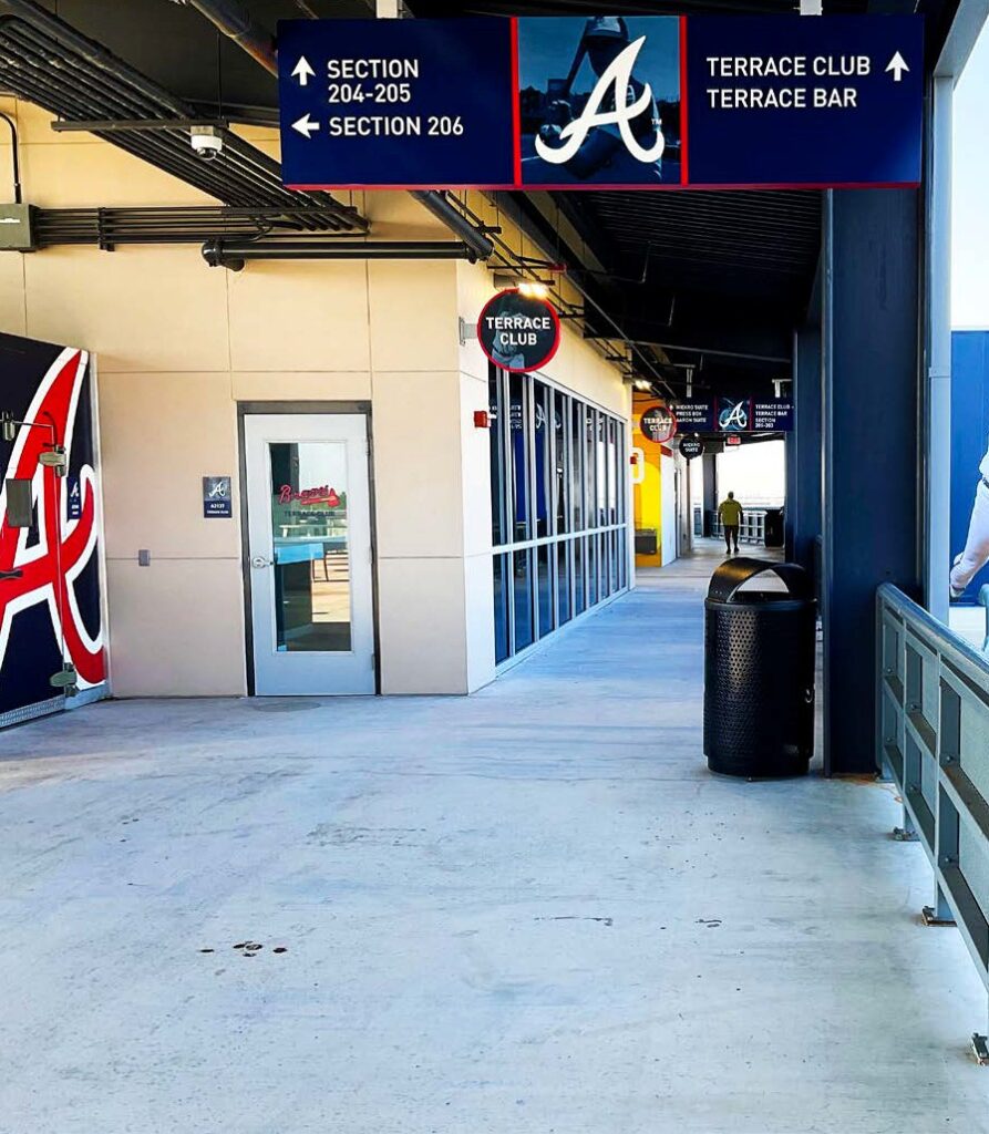 Atlanta Braves Spring Training Stadium Signage Creative Sign Designs atlanta-braves-spring-training-stadium-signage-creative-sign-designs